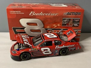 RARE 2003 Action 1/24 Dale Earnhardt Jr. #8 Budweiser Talladega Raced Win Car - Picture 1 of 5