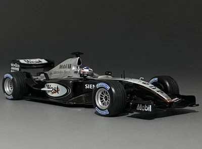 Minichamps 1/43 McLaren F1 Mercedes MP4/18 Kimi Raikkonen #6 2003 Test Car - Immagine 1 di 4