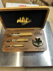 1996 MAC Tools 24k Gold Plated Tap Die Limited Edition Serial #3078 - Bild 1 von 11