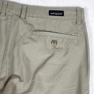 Pantalone chino uomo Patagonia All Wear 36x30 marrone beige cotone biologico gamba larga - Foto 1 di 13