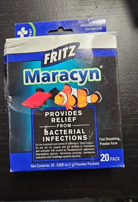 Fritz Maracyn 20 Pack Provides Relief From Bacterial Infections / Powder Pack - Image 1 of 3