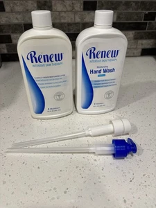 Melaleuca RENEW Intensive Skin Therapy Lotion 20 oz, Pumps & 18oz Hand Wash - Picture 1 of 13