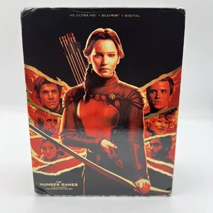 Hunger Games Ultimate Collection Steelbook 4K UHD Blu Ray Boxset - Picture 1 of 8