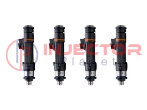 Set of 4 Bosch 0280158105 fuel injector 07-08 Ford Escape 2.3L duratec 7L5G-AB - Foto 1 di 5