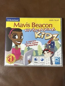 Mavis Beacon Keyboarding Kidz PC MAC CD-ROM Windows 7 XP Vista Homeschooling - Picture 1 of 4