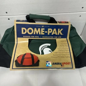 MSU Michigan State Spartans Duffel Gym Bag Small. Done Pak New - Picture 1 of 4