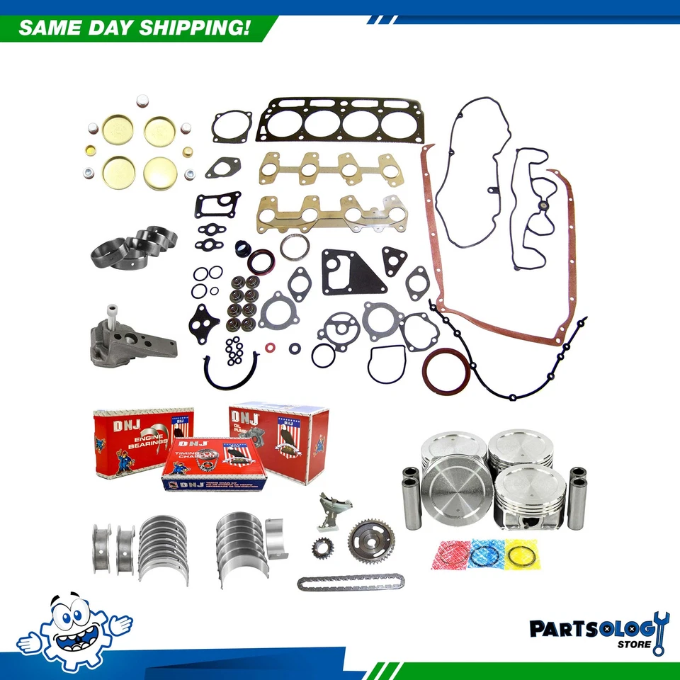 Kit de reconstrucción de motor maestro DNJ EK330M para 98-03 Chevrolet GMC Cavalier 2,2 L OHV Foto 1 de 4