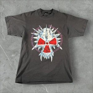 Vintage Corrosion Of Conformity Shirt Mens Medium Black 1984 80s Band Tee Holier - Picture 1 of 8
