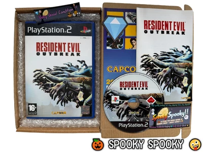 Resident Evil Outbreak PS2 - UK PAL VGC CIB with Natural Disc - Tracked - Image 1 of 4