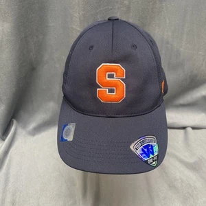 Syracuse Orange S Logo Hat Top Of The World One Fit Cap Blue Mens - Picture 1 of 22