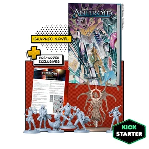 CMON Comics Vol. 2: Android + Kickstarter Exclusive Promos Box - New - Picture 1 of 1