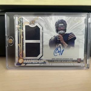 Caleb Williams 2024 Topps Resurgence - Parche RPA amplificado automático White Surge/125 - Imagen 1 de 7
