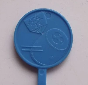 JAL Japan Airlines Japanisches Logo Kunststoff Cocktail Rührer Getränke Mixer Stab - Bild 1 von 2