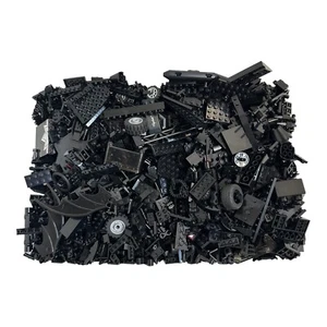 Lego Original Lot schwarze Farbe sortiert 2 Pfund 1 Oz - Bild 1 von 6