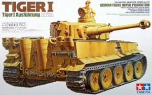 Tamiya 35227 1/35 Model Kit WWII German Heavy Tank Tiger I Initial Production - Picture 1 of 2