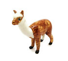 Figurine miniature petit lama mignonne poupées de collection en céramique décoration main cadeau