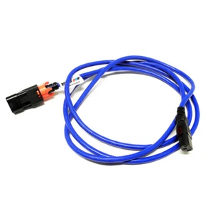 ZONIT zLock C14 to C13 Power Kabel 2m lang zLock-zC14-17-aC13-2m BL Blau - Afbeelding 1 van 3
