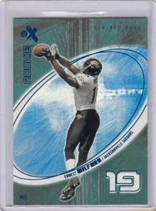 2004 Fleer E-X ERNEST WILFORD Essential Credentials Now #63 07/63 Jaguars RARE - Imagen 1 de 2