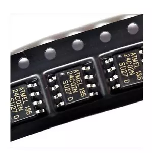 10 pcs AT24C02 AT24C02N 24C02 EEPROM SOP-8 New - Picture 1 of 1