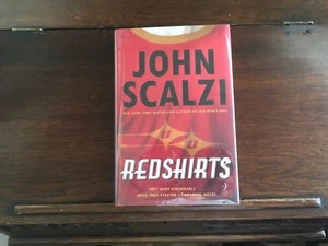 REDSHIRTS: A Novel with Three Codas, John Scalzi, SIGNED, 1st print 2012, HCDJ - Picture 1 of 5