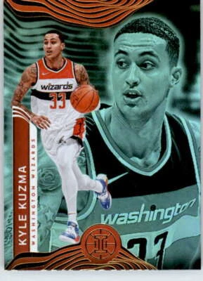 2021-22 PANINI ILLUSIONS #68 KYLE KUZMA WIZARDS - Image 1 of 2