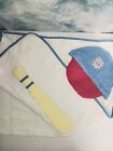 Vintage Silly Phillie Baby Towel Baseball Cap And Bat  Motif 100% Cotton