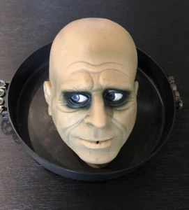 Gemmy Motion Animated Spooky Voice Candy Dish Tray Uncle Fester Eyes Don’t Move - Picture 1 of 9