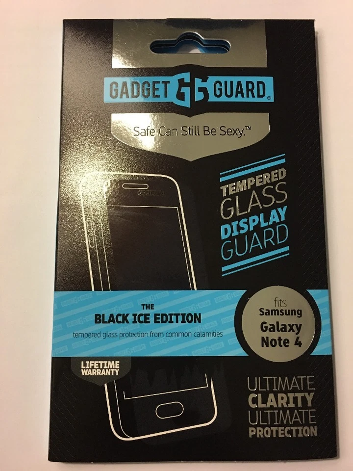Gadget Guard Tempered Glass Screen Protector For Samsung Galaxy Note 4 - Image 1 of 4