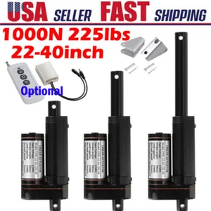 12 V Linearantrieb strapazierfähig 22 Zoll ~ 40 Zoll 225 Pfund wasserdicht 1000N schnelle Geschwindigkeit 15 mm/s - Bild 1 von 30