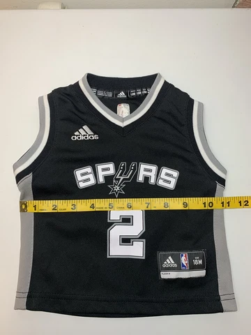 San Antonio Spurs Jersey Kawhi Leonard 2 CHILDREN Size 18M NBA Used See Pics Cover