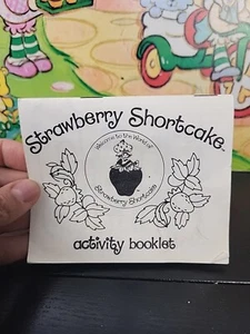 VINTAGE 1983 ERDBEER SHORTCAKE BERRY BUSY ART CENTER nur Aktivitätsbroschüre - Bild 1 von 24