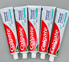 Colgate Baking Soda Peroxide Whitening FROSTY MINT Toothpaste 5PK x 6oz Exp 1/25