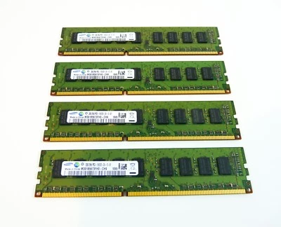Apple Mac Pro 8GB (4x2GB) PC3-10600 DDR3 1066MHz OEM Desktop Memory Ram Sticks - Image 1 of 4