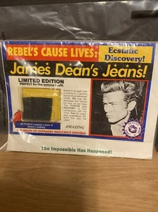 Rare Novelty James Dean 's Jeans Limited Edition Postcard 1983 New Sealed - Picture 1 of 4