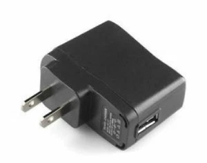 Adaptateur chargeur secteur - 1 port USB - (Noir) - Photo 1 sur 1