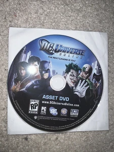 DC Universe Asset DVD PC Game CD - Picture 1 of 2