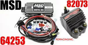 MSD Ignition 64253 black Digital 6AL Ignition Control With Rev Control w 82073 - Bild 1 von 1