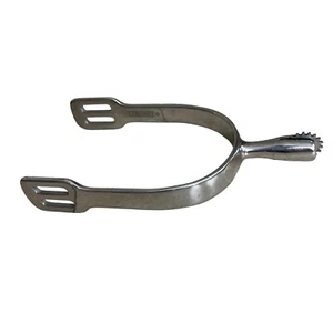 Coronet SPUR Disco Rowel End Bambini Uomo Donna Acciaio Inox Equitazione - Foto 1 di 8