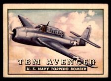 1952 Topps Wings #74 TBM-Avenger VG/EX