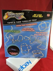 Zoom Tubes RC Auto Trax über 25-teiliges Set ab 5+, Geburtstagsgeschenk, Junge & Mädchen Spielzeug - Bild 1 von 4