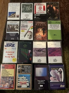 16 Classical Cassettes, Heifetz, strauss , Stravinsky, Mozart, chopin - Picture 1 of 7