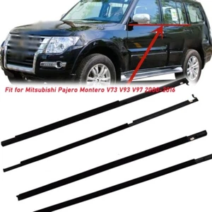 For Pajero Montero V73 V93 97 2000-16 Car Window Weatherstrip Seal Belt Molding - Picture 1 of 8