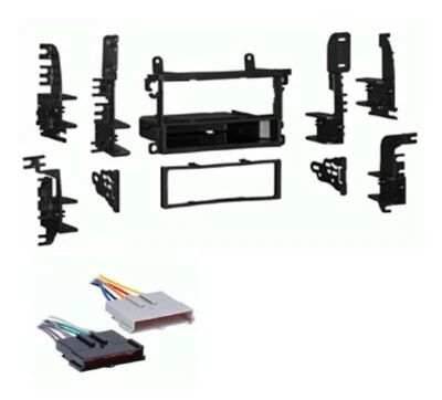 Complete Installation/ SGL DIN Dash kit for 1996-1998 NISSAN QUEST - Image 1 of 3