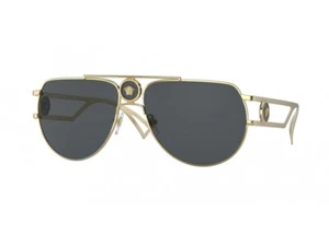 Versace Sonnenbrillen VE2225 Pilot Medusa 100287 Gold - grau - Man