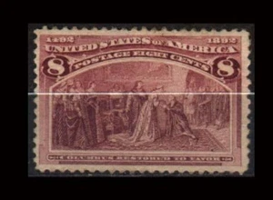 United States Sc 236 Mint HR GOOD CENTER VF - Picture 1 of 1