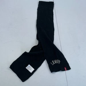 Levis Scarf Kids Black Knitted Cotton - Picture 1 of 5