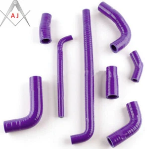 Manguera de refrigerante púrpura para radiador de silicona Kawasaki Ninja 250R EX250F 2008-2012 - Imagen 1 de 3