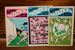 3er Set 1973 BASEBALLS WILDEST DAYS & PLAYS sehr guter Zustand - Bild 1 von 2