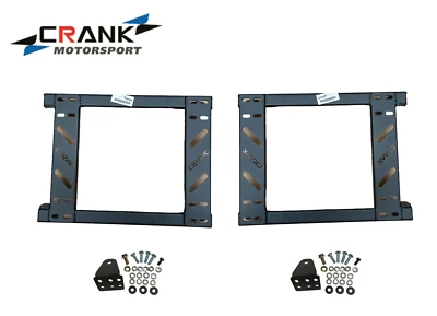 2x Crank Motorsport BMW E30 Seat adapter rail suit BRIDE RECARO SPARCO - Image 1 of 4