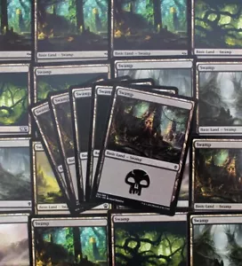 MTG Basic Land Pack (Magic The Gathering) - 25 Basic Swamps - Picture 1 of 1